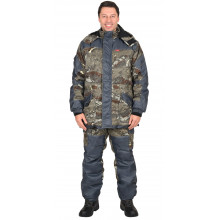 Костюм "ГОРКА" зимний: куртка дл., брюки (тк.CROWN-230) КМФ "Питон"